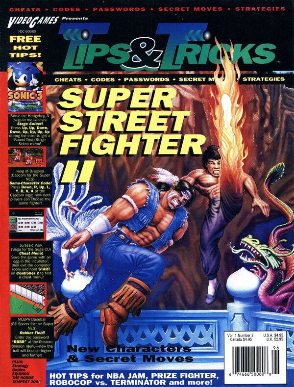 Tips & Tricks Issue 002 (Summer 1994) cover
